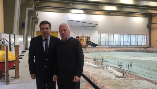 Συνάντηση του Μάνου Κόνσολα με τον Πρόεδρο της Ρυθμιστικής Αρχής Λιμένων, κ. Μουτζούρη, για το λιμάνι της Καρπάθου