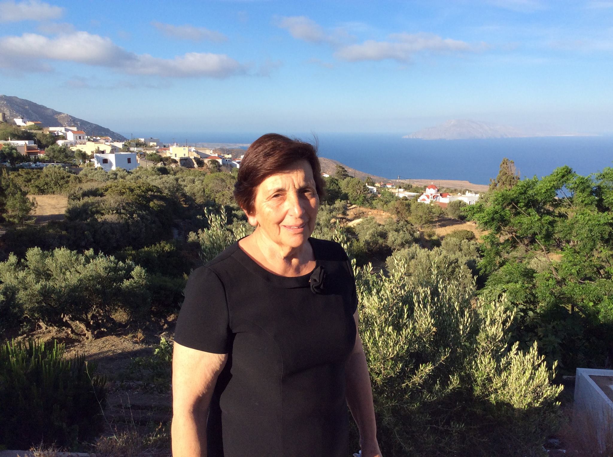 Απο τη λειτουργία στο ξωκλήσι της Αγίας Καλλιόπης - Αγίου Αντωνίου στις Πυλές