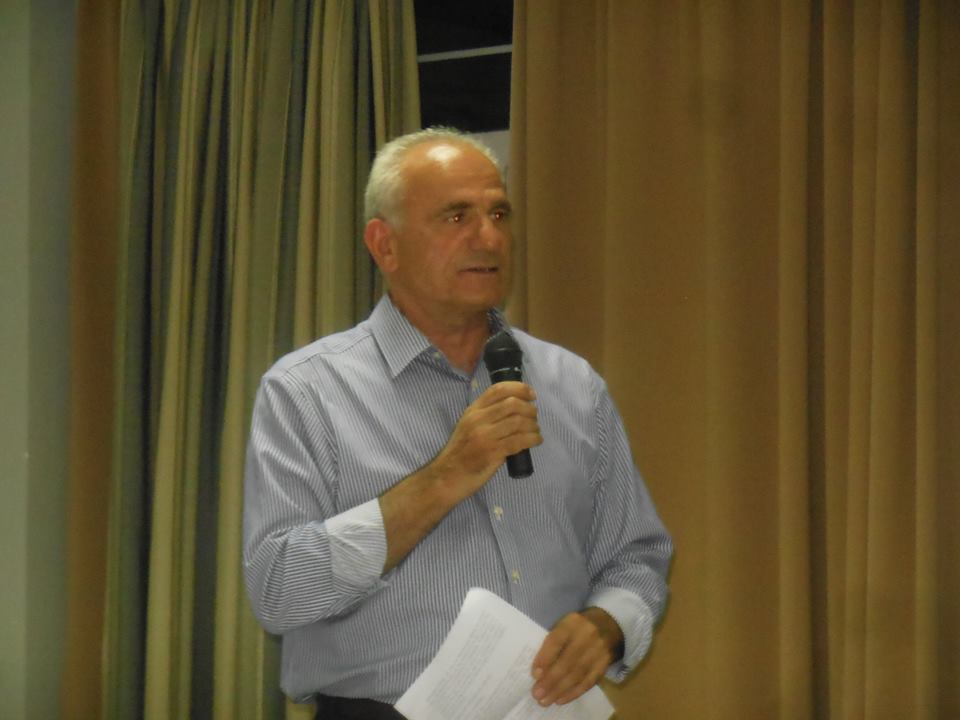 Στιγμιότυπο από την τιμητική εκδήλωση. (Φωτό αρχ.Καλλίνικου Νικόλαου Μαυρόλεων)