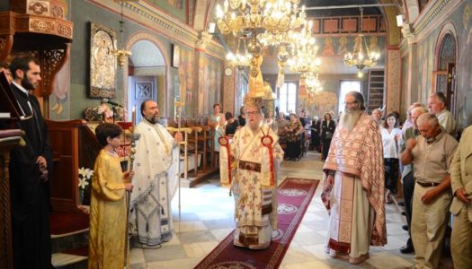 Πυλές: Ο Σεβ. Μητροπολίτης κ.κ. Αμβρόσιος στις Πυλές!!!