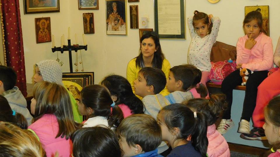 Στιγμιότυπα από την επίσκεψη του 2ου Δημοτικού Σχολείου Καρπάθου επισκέφθηκαν τη Μονή του Αγίου Γεωργίου Βασσών