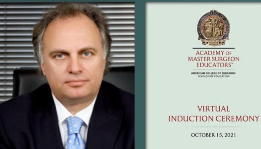 Ο Δρ. Κωνσταντίνος Κωνσταντινίδης, MD, PhD, FACS, από την Αρκάσα Καρπάθου, εξελέγη τακτικό μέλος του Academy of Master Surgeon Educators™ του Αμερικανικού Κολλεγίου Χειρουργών