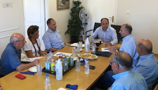 Δήμος Καρπάθου: Συνάντηση εργασίας με τον Υπουργό Επικρατείας Γιώργο Γεραπετρίτη και τον Υφ. Υποδομών και Δικτύων Γιώργο Καραγιάννη