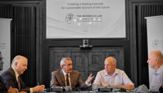 Ο νέος Διευθύνων Σύμβουλος του Ομίλου Tui, Sebastian Ebel. στη Ρόδο