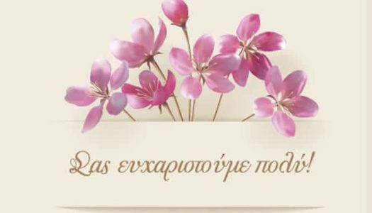 H Oικογένεια Ανδρέα Ηλία Μακρή ευχαριστεί….