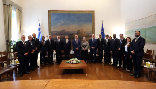 Συνάντηση του Προέδρου της Βουλής με Πρέσβεις και Επιτετραμμένους Αραβικών Κρατών