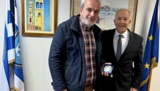 Συνάντηση με τον Υφυπουργό Ναυτιλίας και Νησιωτικής Πολιτικής Γκίκα Στέφανο & Κομνηνό Σακέλλη Αντιδήμαρχο Καρπάθου για το ζήτημα της ακτοπλοϊκής σύνδεσης της Καρπάθου