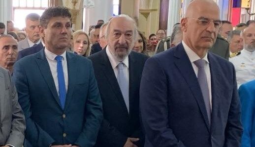 Ο Γ. Νικητιάδης παρέστη στις εκδηλώσεις για την 80ή Επέτειο της 8ης Μαΐου 1945 στη Σύμη