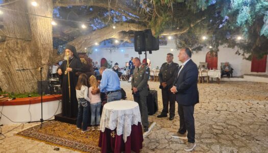 Γιάννης Παππάς: Στη Χάλκη για τον εορτασμό της Αποτομής της Τιμίας Κεφαλής του Αγίου Ιωάννη.