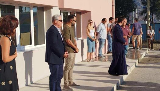 Η σχολική κοινότητα της Καρπάθου γιορτάζει την επανέναρξη λειτουργίας του Γυμνασίου και του 1ου ΕΠΑΛ στο ανακαινισμένο κτιριακό συγκρότημα