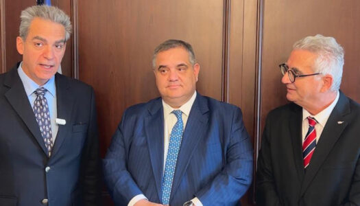 Βασίλης Πέτρος Σπανάκης, Υφυπουργός Εσωτερικών: Συνάντηση με τους Ειδικούς απεσταλμένους της Κ.Σ του ΟΑΣΕ, Κυριάκο Χατζηγιάννη και Άγγελο Συρίγο