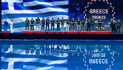 Ο Μανώλης Βασιλειάδης, από το Μεσοχώρι, 3ος  στο Πανευρωπαϊκό πρωτάθλημα με την Εθνική Ομάδα Πόλο