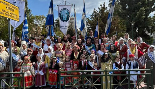 Συμμετοχή Ομοσπονδίας Δωδεκανησιακών Σωματείων Αθηνών-Πειραιώς στον εορτασμό της 25ης Μαρτίου στον Πειραιά