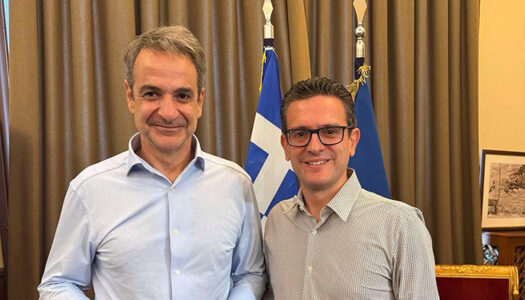 Τις προτάσεις του για τη διατήρηση της ανταγωνιστικότητας του ροδιακού τουρισμού παρουσίασε στον Πρωθυπουργό ο πρόεδρος του ΟΕΕ Δωδεκανήσου Κωνσταντίνος Ζωγραφίδης