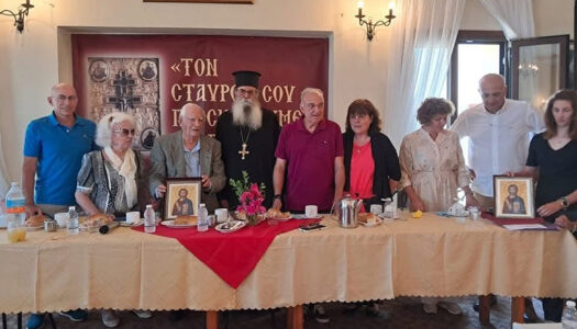 Μια σεμνή τελετή για το πρόσωπο του «Πατέρα»- Τιμήθηκαν ο Γιάννης Τσιραγάκης & Μάριος  Μαστρολέων