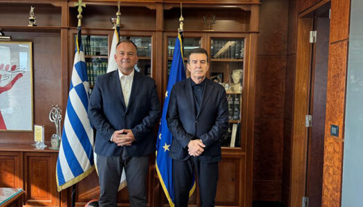 Συνάντηση Γιάννη Παππά με τον Υπουργό Προστασίας του Πολίτη «Η ασφάλεια των νησιών μας αποτελεί διαρκή προτεραιότητα».