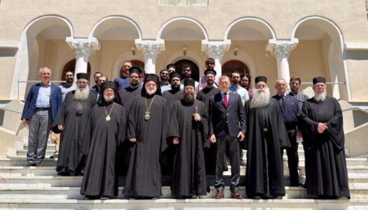 From May 25-29, His Eminence Archbishop Elpidophoros of America led students of Hellenic College Holy Cross to Mount Athos…