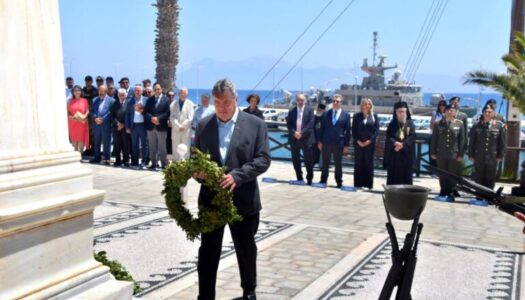 Χαιρετισμός του Δημάρχου Η.Ν. Κάσου Μιχάλη Ερωτόκριτου για την 202η επέτειο του Ολοκαυτώματος